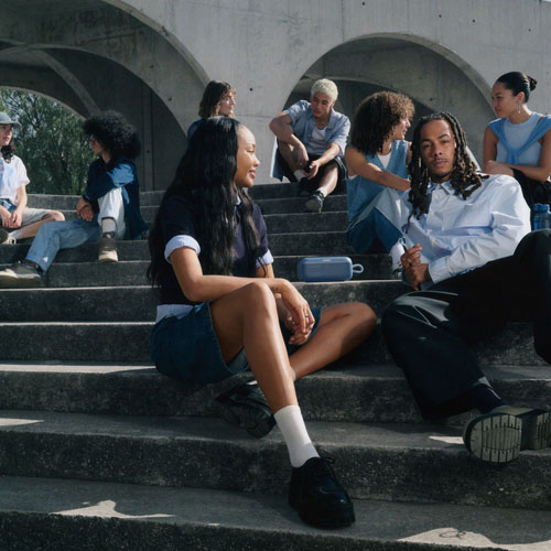 Haut-parleur sans fil Bluetooth Rave SoundLink Plus de Bose - Bleu crépuscule