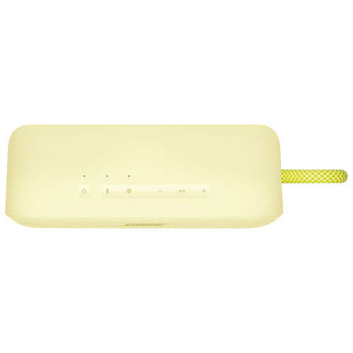 Haut-parleur portatif Bluetooth sans fil étanche SoundLink Plus de Bose - Jaune citron