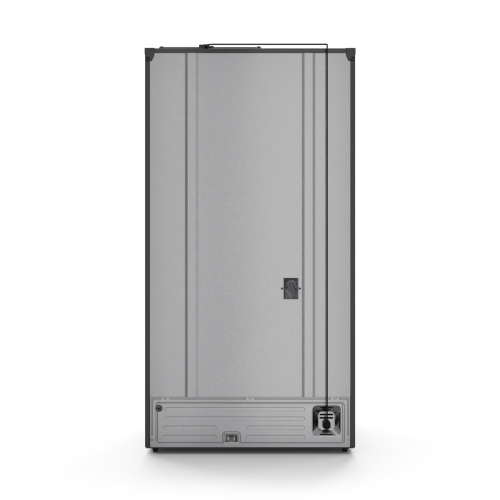 Gordon Ramsay by THOR Kitchen 36 Inch 20.3 cu ft French Door Counter Depth Refrigerator with Ice Maker in Black