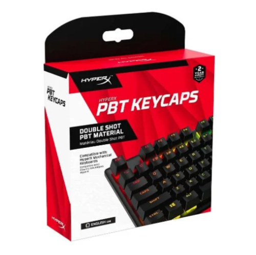 Refurbished HyperX PBT Keycaps Full Key Set Black English (US) 519P1AA#ABA