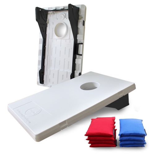 All Weather Corntoss Game - White, 33"x22" Easy Carry