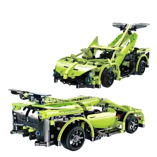 CaDA 1:14 Sword Storm Sports Car 453 Pcs - 453 Pcs Building Blocks Model Kit