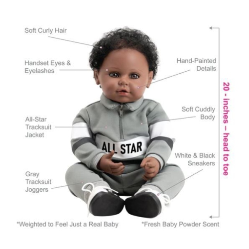 Toddlertime Doll All Star - 20'