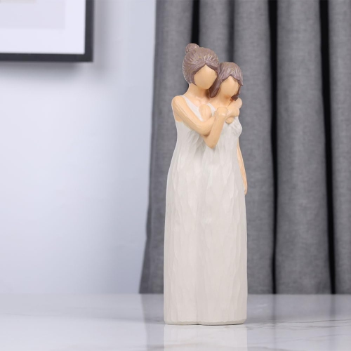 Resin figure ornaments | Living room and study room decorative sculptures | Dust-proof and easy to clean | Art collection gift non-slip base non-slip