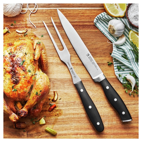 HENCKELS Forged Accent 2 Piece, Knife Set, Black