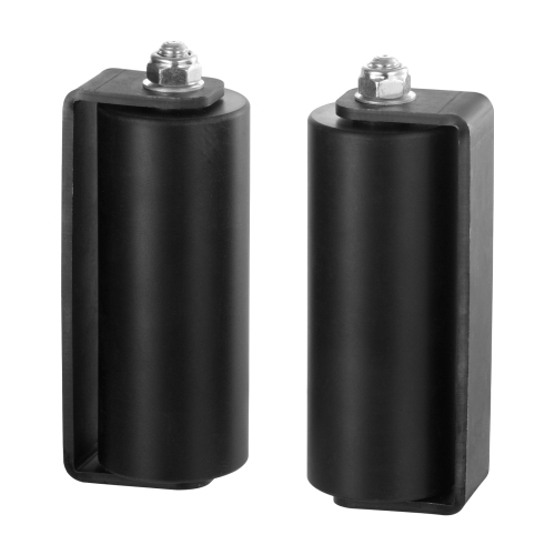 VEVOR  6” Rolling Gate Hardware Kit C-Type Bracket, Sliding Gate Kit, Sliding Gate Rollers for Connect Tracks Door Frames, Sliding Gate Guide Roller