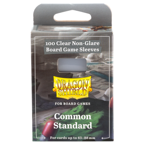 Arcane Tinmen Dragon Shield Common Standard Size Sleeves: Clear Non-Glare