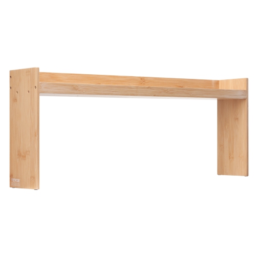 VEVOR 6 Hooks Over the Stove Shelf, Over Stove Spice Shelf for Kitchen Stove Top, Seasoning Shelves, Spice Organizer, Easy to Assemble Countertop