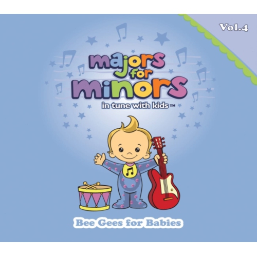 Image 1 of 1.. Majors For Minors - BEE GEES FOR BABIES - CD