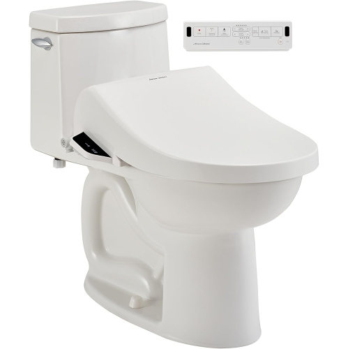 American Standard 8012A80GRC-020 Advanced Clean AC 2.0 SpaLet Bidet Seat with Remote Control Operation, White
