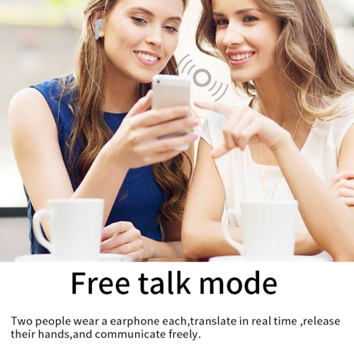 Écouteurs à traduction sans fil, Écouteurs à traduction sans fil, Écouteurs à traduction rechargeable pour 74 langues et 70 accessoires