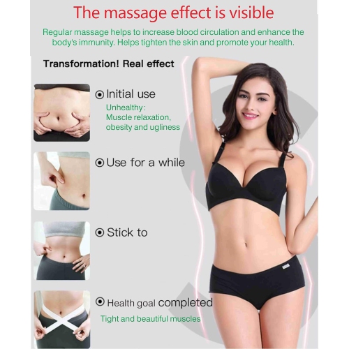 Electric vibration massage belt, abdominal waist training massager, male and female vibration massager