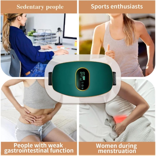 Electric vibration massage belt, abdominal waist training massager, male and female vibration massager