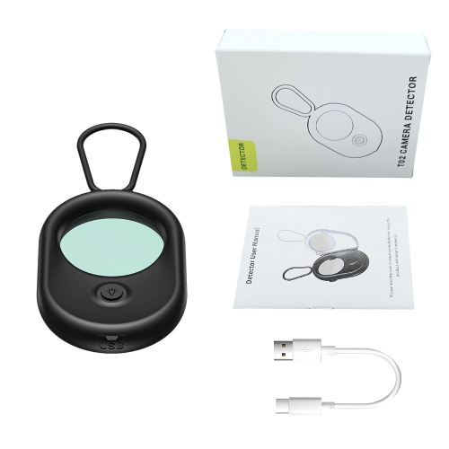 Détecteur de caméra cachée de voyage en hôtel - détecteur de caméra espionne, léger et portatif, détection à distance, détection infrarouge à deux