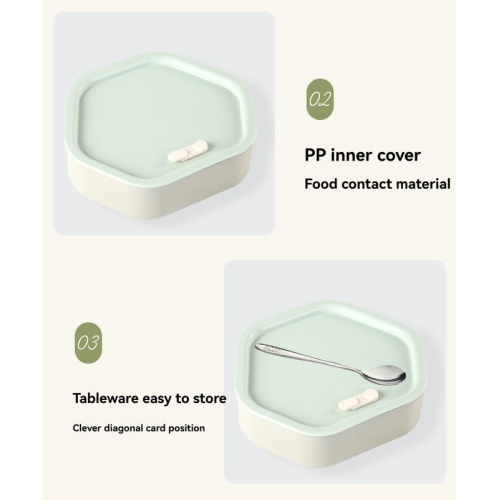 Wireless charging electric heating lunch box, large capacity porcelain liner, leak-proof and portable, equipped with antibacterial liner, suitable