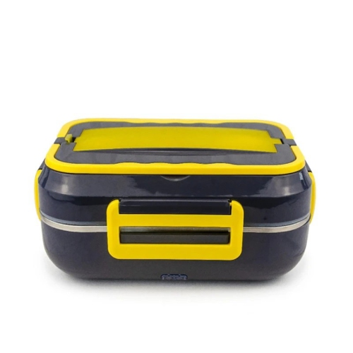 40W Electric Lunch Box - 1.5L Portable Food Heater with Dual Power Cord for Car and Home + Tableware + Sealing Ring + Insulation Bag