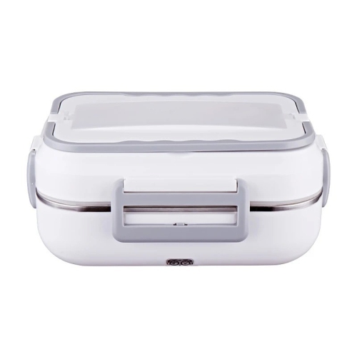 40W Electric Lunch Box - 1.5L Portable Food Heater with Dual Power Cord for Car and Home + Tableware + Sealing Ring + Insulation Bag