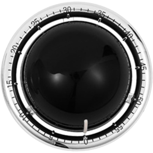 Digital mechanical kitchen timer, durable ABS manual kitchen timer, magnetic timer time manager - black