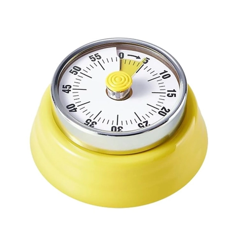 GREEN SCENIC  Mechanical Timer, Easy to Read Vintage Cooking Timer \w Magnetic Back And Loud Bell, No Batteries Required, Mechanical Countdown Timer