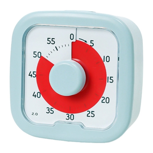 GREEN SCENIC  Timer Self-Discipline Artifact Learning Visual Timer Time Manager Alarm Clock - In Blue