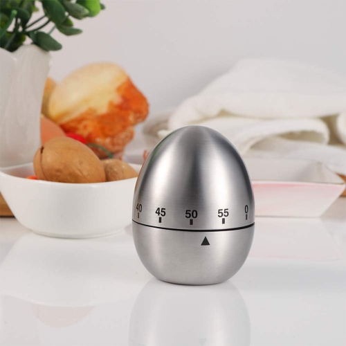 Kitchen timer egg cooker kitchen tools kitchenware mechanical timer stainless steel cooking alarm clock boiled egg gadget