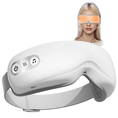 MYACUC  Airbag Eye Massager With Bluetooth, USB Charging Portable Eye Hot Compress Eye Mask for Relieving Eye Fatigue And Relaxing Body And Mind
