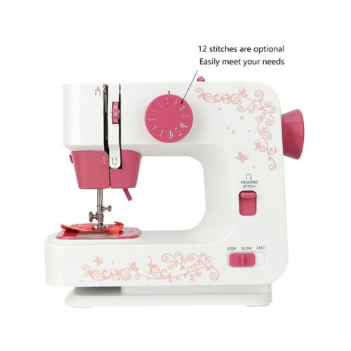 Petite machine à coudre électrique de bureau mini-machine à coudre entièrement automatique et multifonction