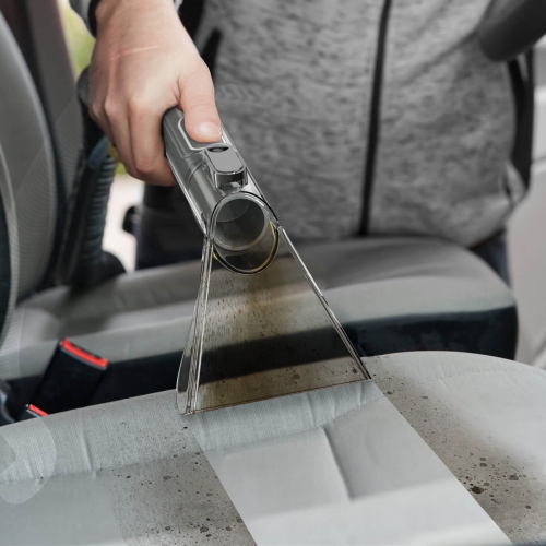 Costway Carpet Cleaner Machine with Water Spray 15Kpa Powerful Suction Dual Water Tank