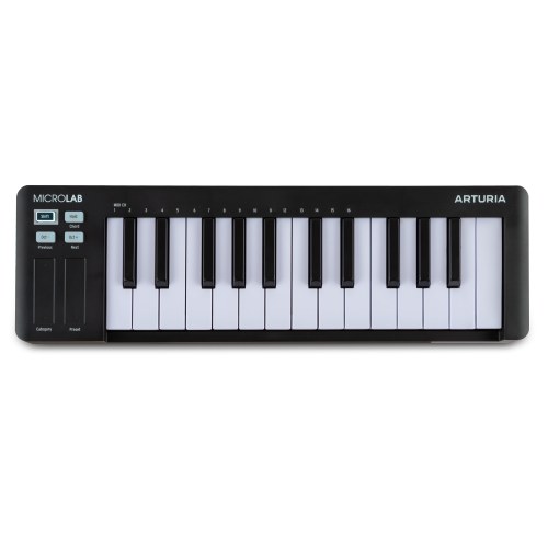 Arturia 25-Key Microlab Mk3 - Black