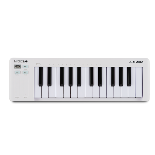 Arturia 25-Key Microlab Mk3 - White