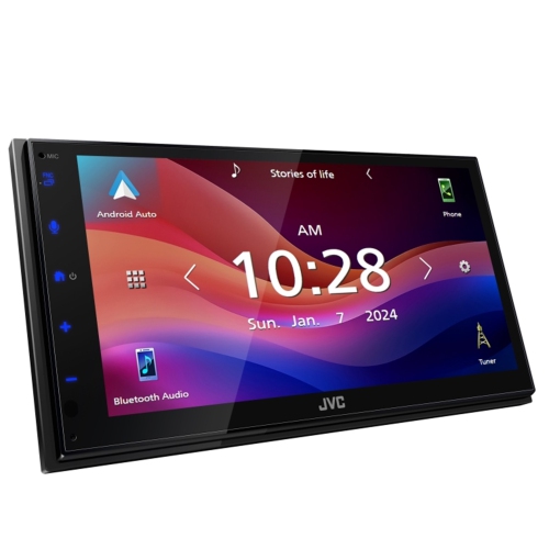 Récepteur multimédia numérique de 6,8&nbsp;po KW-M695BW de JVC