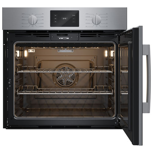 Bosch 30" 4.6 Cu. Ft. True Convection Electric Combination Wall Oven (HBL5455RUC) - Stainless Steel