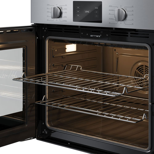 Bosch 30" 4.6 Cu. Ft. True Convection Electric Combination Wall Oven (HBL5455LUC) - Stainless Steel