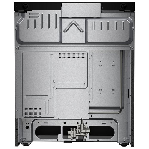 Cuisinière à gaz encastrable à 5 brûleurs avec convection à ventilateur 5 pi³ 30 po de Whirlpool - Noir