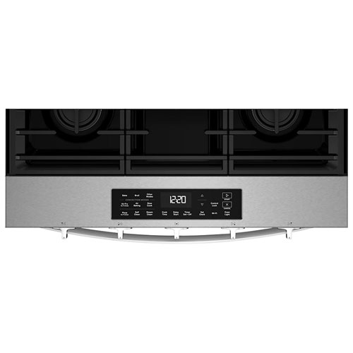 Whirlpool 30" 5.0 Cu. Ft. Fan Convection 5-Burner Slide-In Gas Range - Stainless Steel