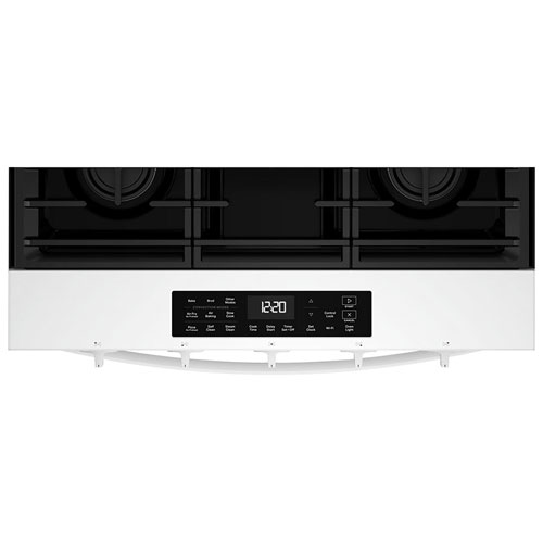 Whirlpool 30" 5.0 Cu. Ft. Fan Convection 5-Burner Slide-In Gas Range - White