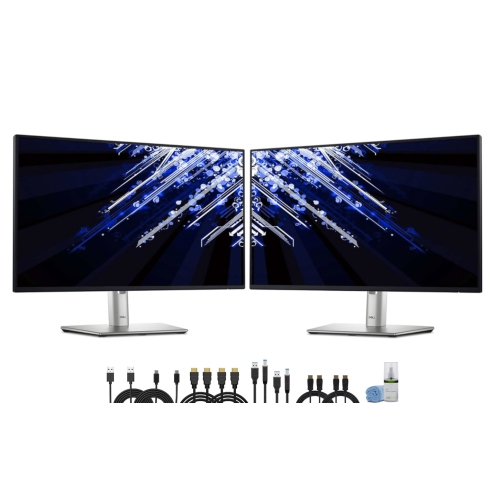 2 x Dell P2225H 22" Full HD, Display, 16:9 IPS, LED, 100Hz Monitor Bundle
