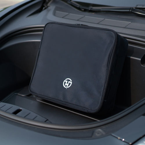 Chargeur de véhicule électrique intelligent portatif de niveau 2 de 32 A Flex-AC Elite de Pion Power - Noir