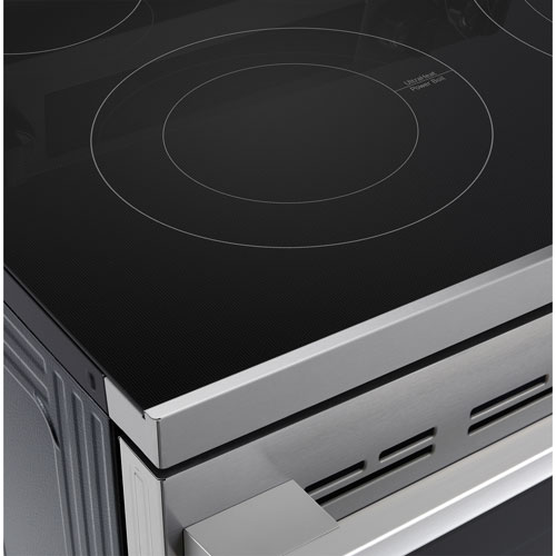LG 30" 6.3 Cu. Ft. True Convection 5-Element Freestanding Electric Air Fry Range - Stainless Steel