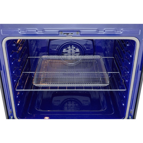 LG 30" 6.3 Cu. Ft. True Convection 5-Element Freestanding Electric Air Fry Range - Stainless Steel