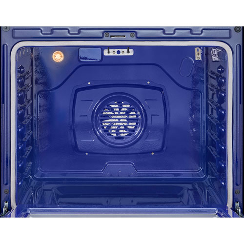 Cuisinière électrique autonome à 5 éléments avec convection véritable et friture à air 6,3 pi³ 30 po de LG - Inox