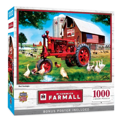 1000 Pc Puzzle - Red Nostalgia