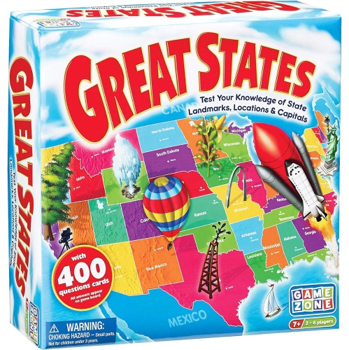 Great States Geography Board Game