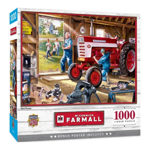 Casse-tête de 1000 pièces - Rouge Power