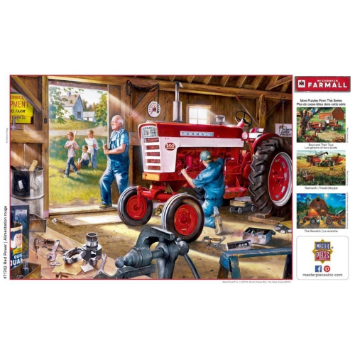 Casse-tête de 1000 pièces - Rouge Power