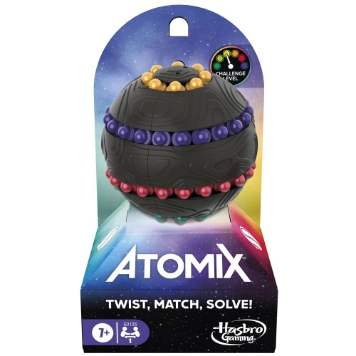 HASBRO GAMING  Atomix Game, Brainteaser Puzzle Sphere & Fidget Toy The ball is very light, great to take with you!