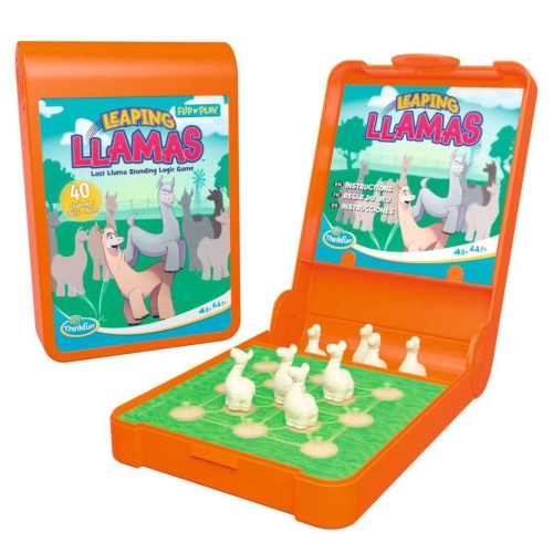 Flip N' Play: Leaping Llamas Travel Logic Game