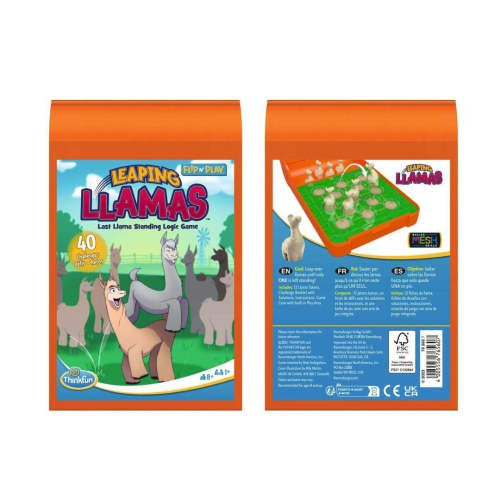 Flip N' Play: Leaping Llamas Travel Logic Game