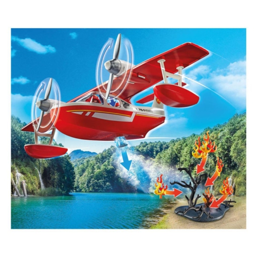 Playmobil Action Heroes - Firefighting Sea Plane