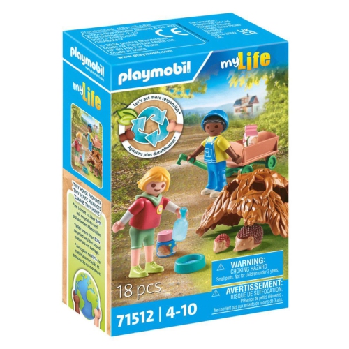Playmobil My Life - Care Of The Hedgehog Family